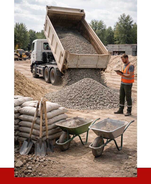 Доставка нерудных материалов в Архангельске от 1234 руб. | ПРОНЕРУДРхн