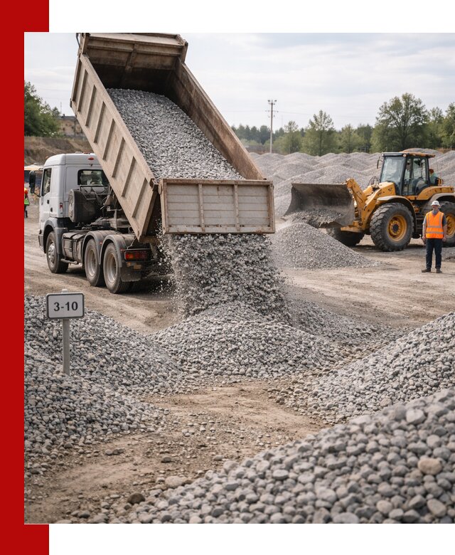 Гранитный щебень фракции 3–10: доставка и продажа в Архангельске