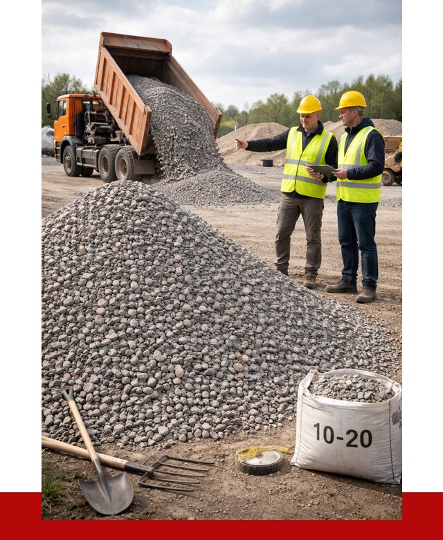 Гранитный щебень фракция 10-20 в Архангельске от 4318 руб.|ПРОНЕРУДРхн