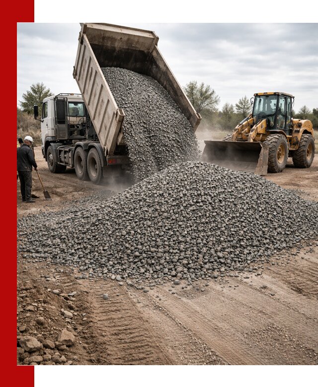 Гранитный щебень фракция 10-20 с доставкой в Архангельске