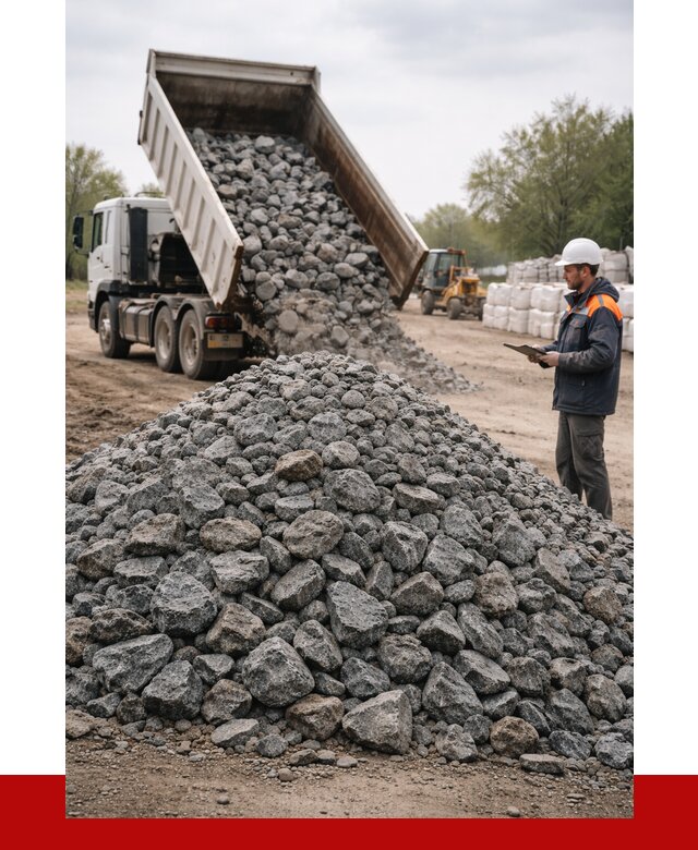 Гранитный щебень фракция 100-200 в Архангельске от 4318 р. ПРОНЕРУДРхн