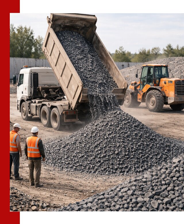 Доставка и продажа щебня габбро-диабаза в Архангельске