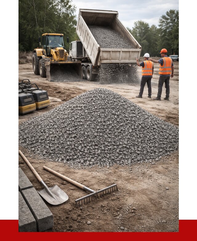 Гравийный щебень купить в Архангельске от 2262 р. ПРОНЕРУДРхн