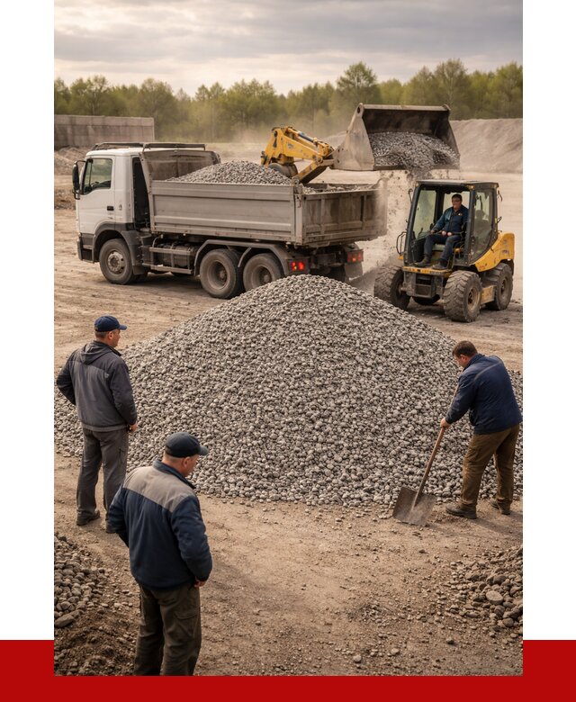 Гравийный щебень фракция 5-20 в Архангельске от 2467 р. ПРОНЕРУДРхн