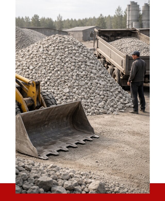 Известняковый щебень фракция 40-70 в Архангельске от 4318 р. | ПРОНЕРУДРхн