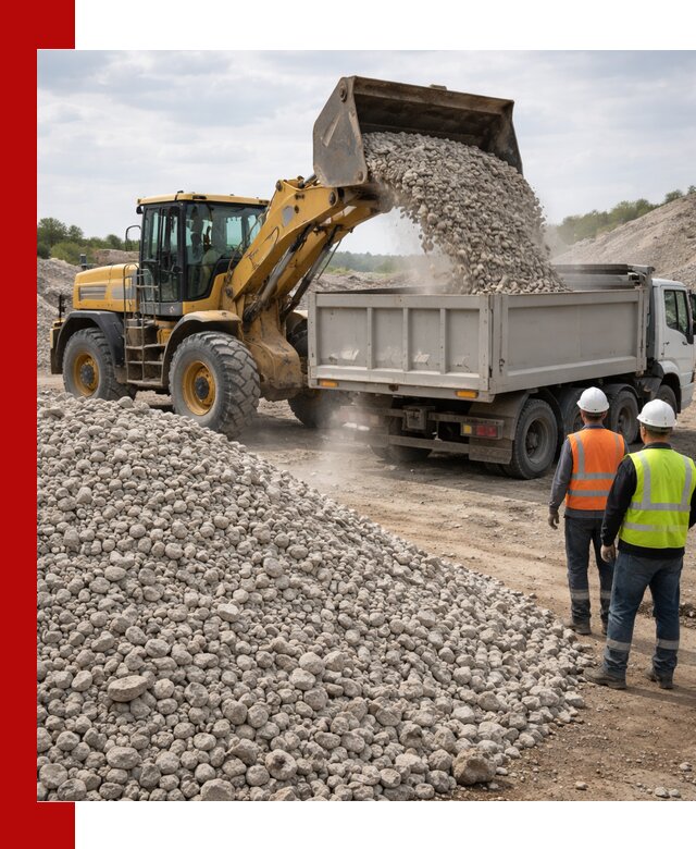 Доломитовый щебень фракция 40–71 доставка и продажа в Архангельске