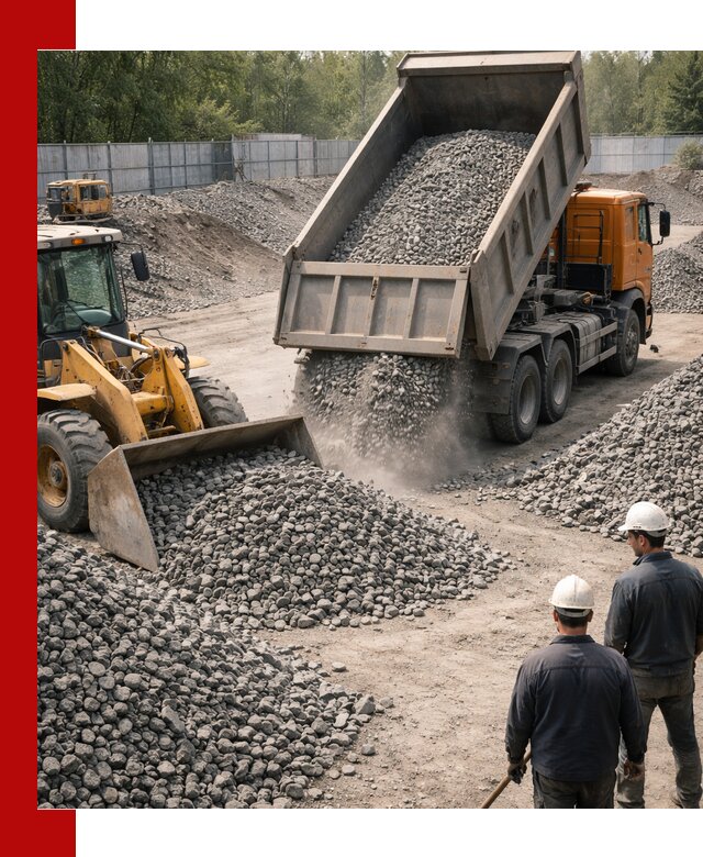 Шлаковый щебень фракция 20-40 доставка и продажа в Архангельске
