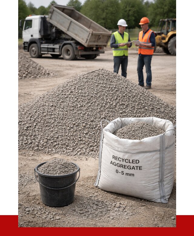 Вторичный щебень фракция 0-5 в Архангельске от 1645 р. ПРОНЕРУДРхн