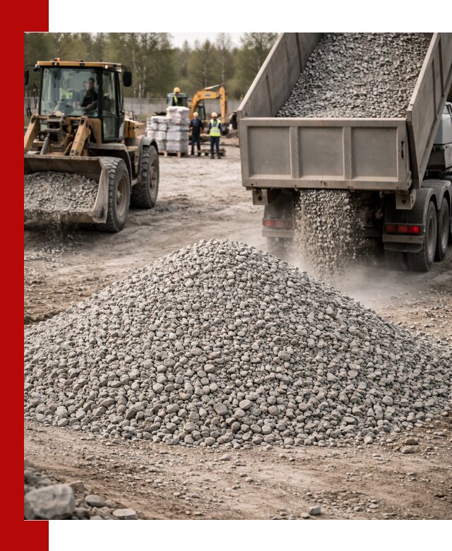 Вторичный щебень фракции 5-20 в Архангельске — доставка и продажа крупнотоннажно