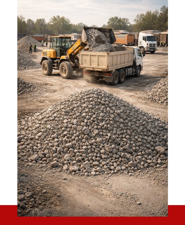 Вторичный щебень фракция 40-70 в Архангельске от 1789 р, ПРОНЕРУДРхн