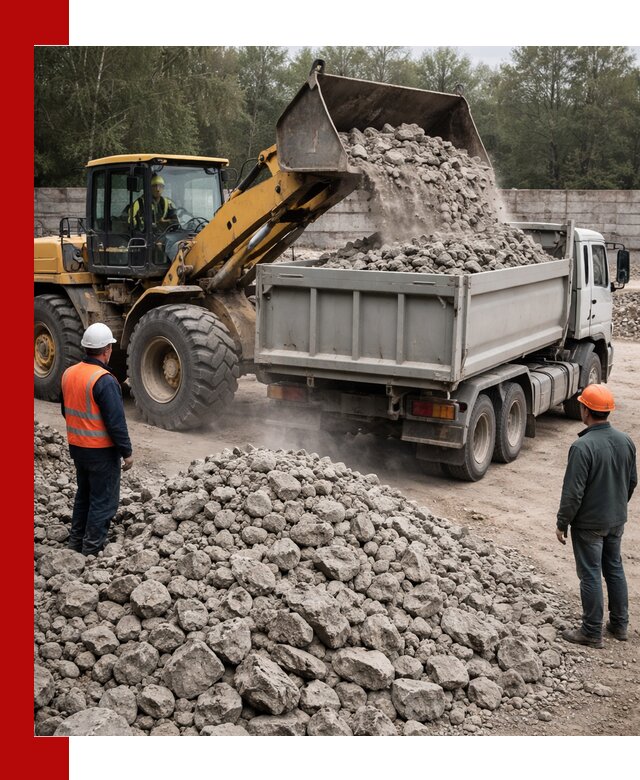 Вторичный щебень фракция 70–150 в Архангельске с доставкой