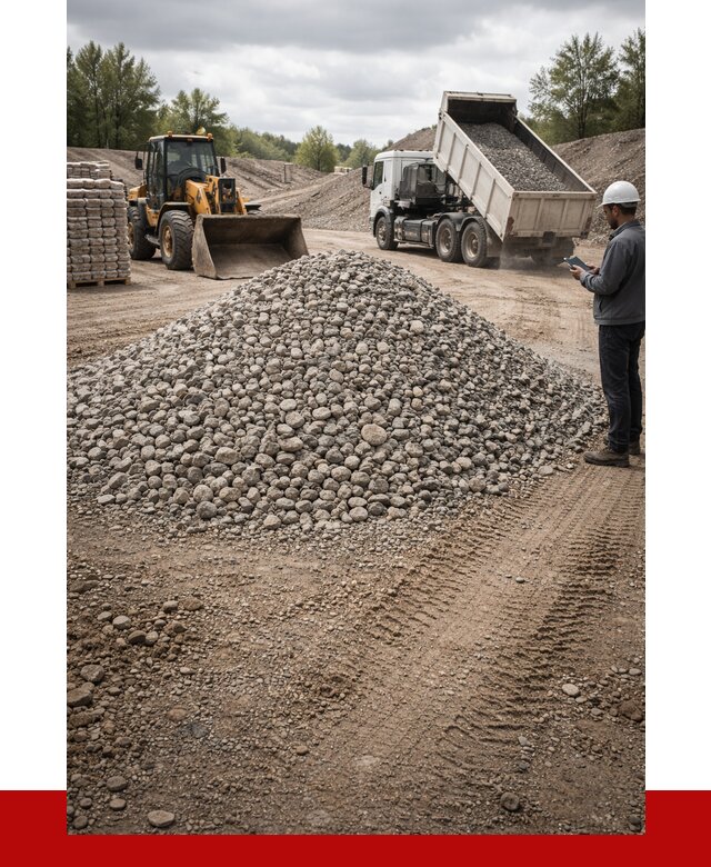 Купить бетонный щебень в Архангельске, от 3290 р. ПРОНЕРУДРхн