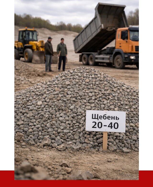 Бетонный щебень фракция 20-40 в Архангельске от 2519 р. | ПРОНЕРУДРхн