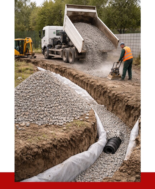 Щебень для дренажа в Архангельске от 1902 р., ПРОНЕРУДРхн доставка