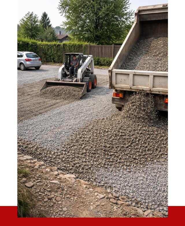 Щебень для парковки в Архангельске с доставкой от 1234 р.| ПРОНЕРУДРхн