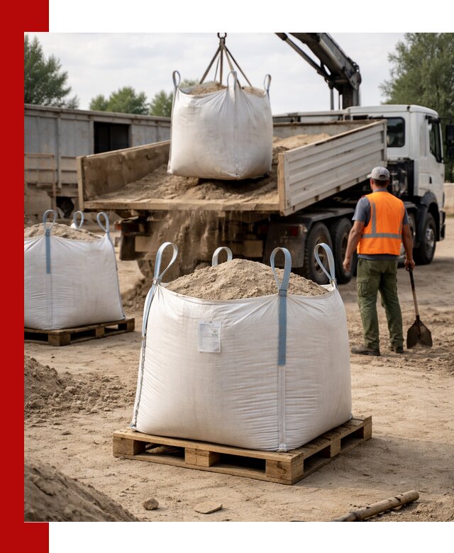 Доставка песка в биг бег в Архангельске быстро и без лишних хлопот