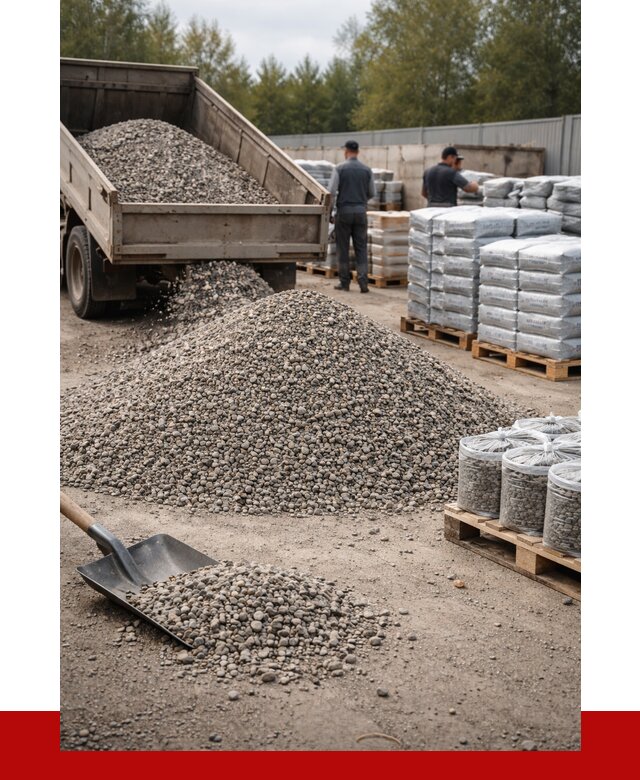 Гравий фракция 5-20 в Архангельске купить от 2365 р. ПРОНЕРУДРхн