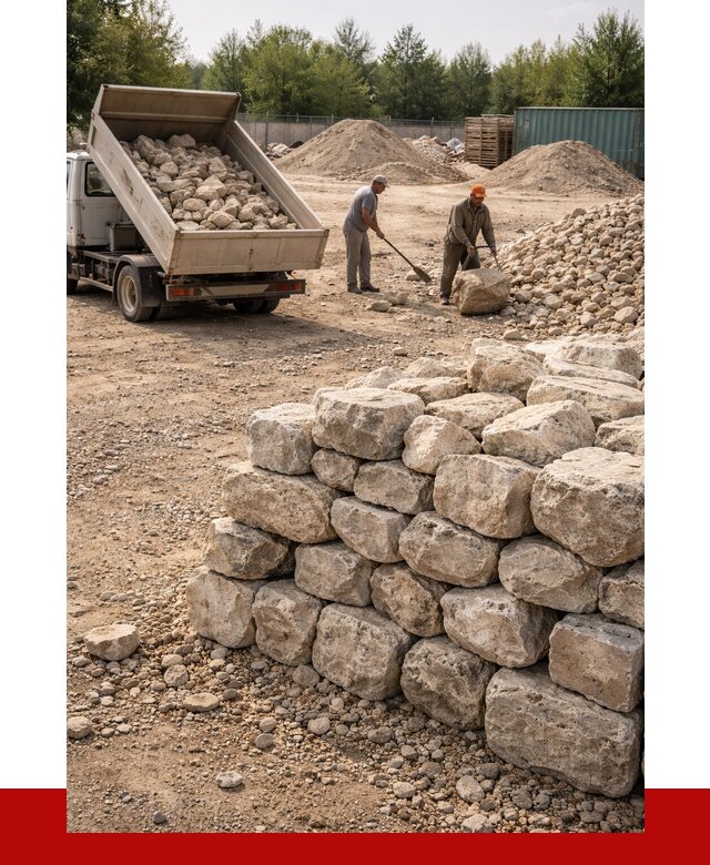 Бутовый камень известняковый в Архангельске от 4318 р. | ПРОНЕРУДРхн