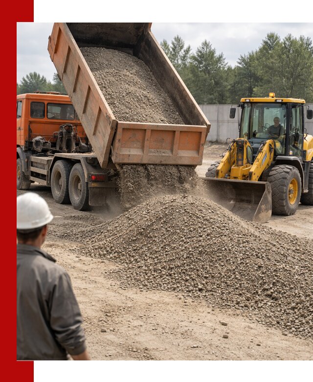 Доставка щпс С8 самосвалами в Архангельске от производителя