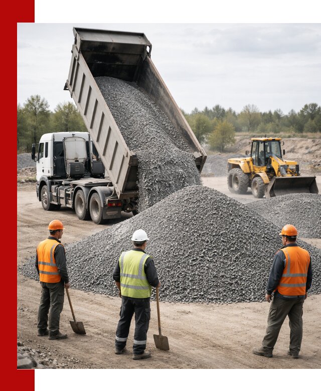 Доставка и продажа гранитной крошки в Архангельске