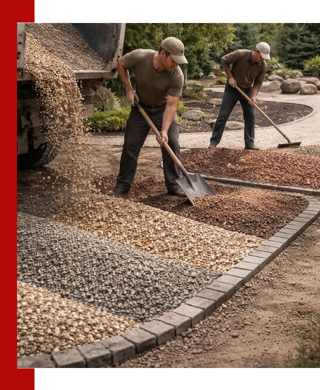 Декоративная крошка для ландшафта в Архангельске — продажа и доставка