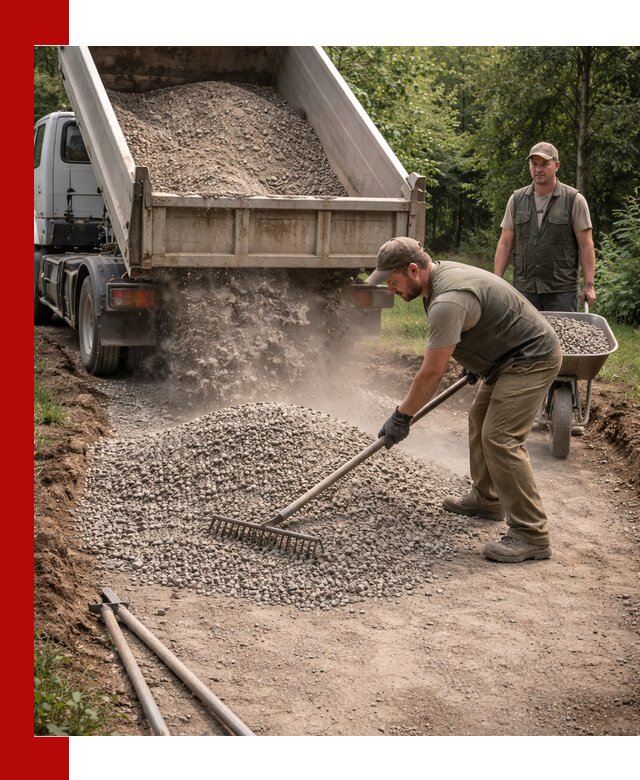 Каменная крошка для дорожек с доставкой в Архангельске