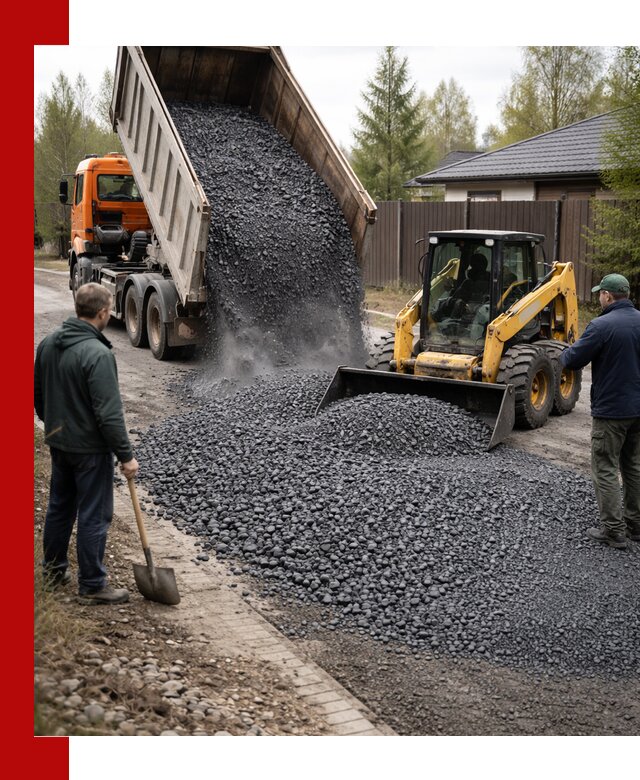 Крошка габбро с доставкой в Архангельске для строительных работ