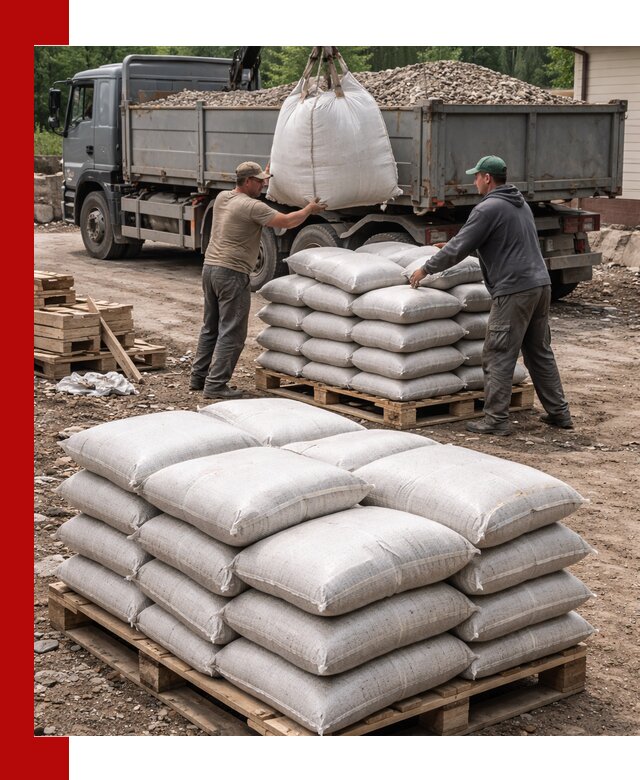 Керамзит в мешках с доставкой в Архангельске от компании-поставщика