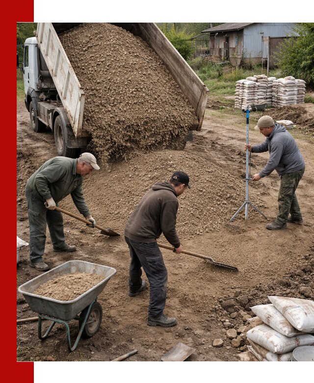 Керамзитовый песок с доставкой в Архангельске оптом и в розницу