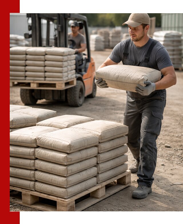 Доставка цемента в мешках оптом и в розницу в Архангельске