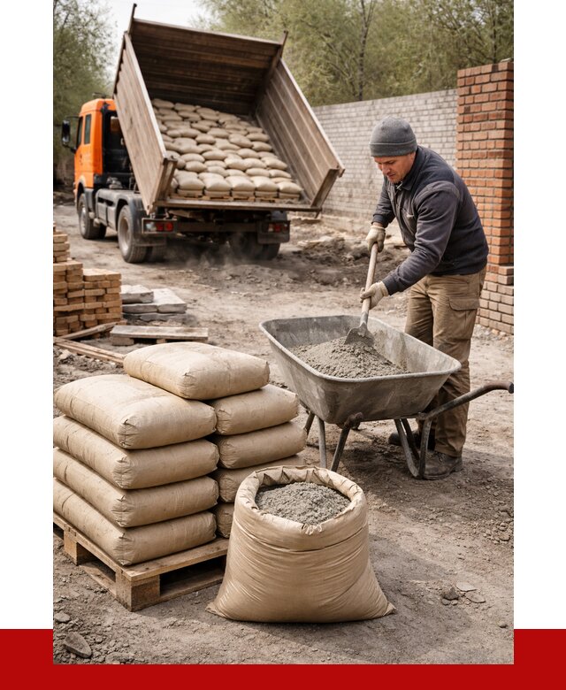 Купить сухую смесь для кладки в Архангельске от 1234 р. | ПРОНЕРУДРхн