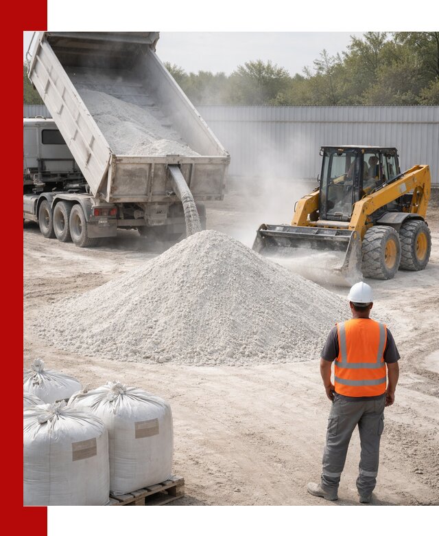 Доставка и продажа известняковой муки в Архангельске