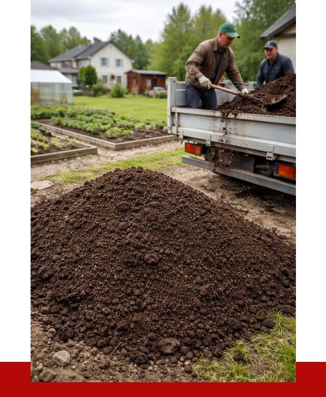 Плодородный грунт в Архангельске с доставкой от 4318 р. | ПРОНЕРУДРхн