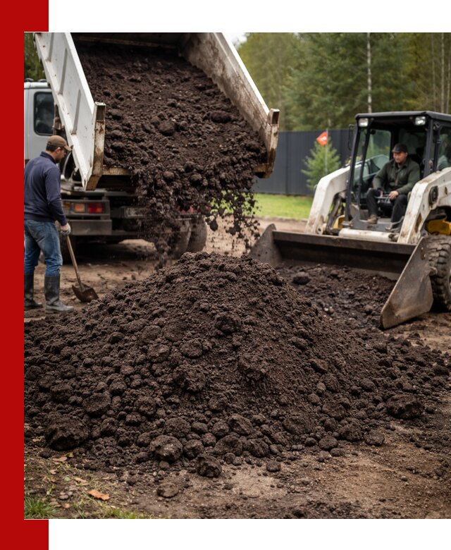 Плодородный грунт с доставкой в Архангельске для садов и огородов
