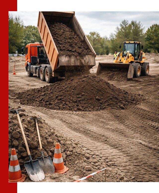 Поставка и доставка планировочного грунта в Архангельске