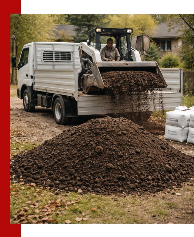 Доставка садовой земли в больших объёмах в Архангельске