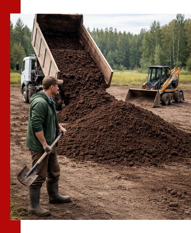 Купить верховой торф с доставкой в Архангельске для садоводства и растений