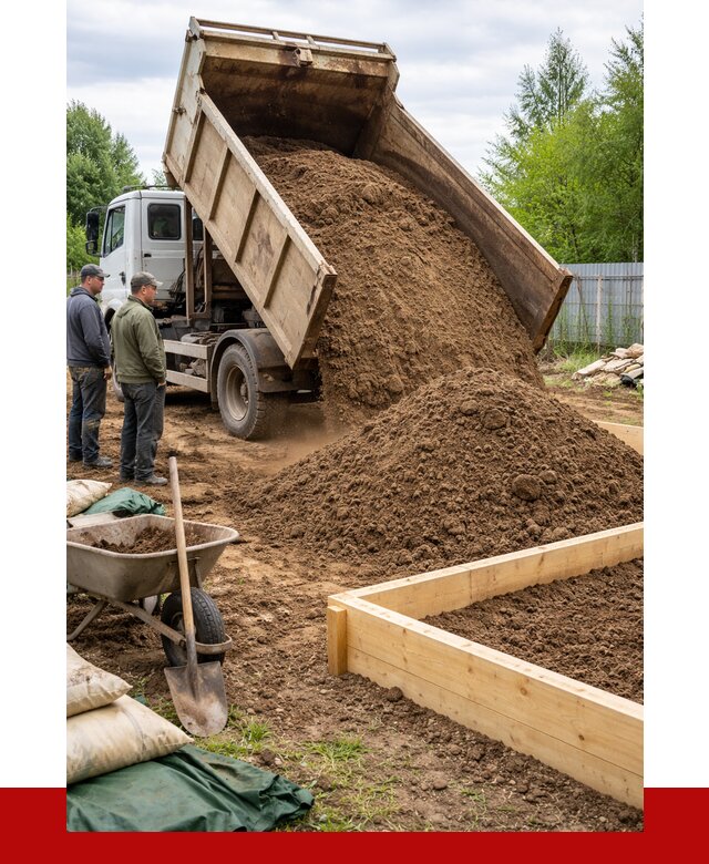 Торфо песчаная смесь в Архангельске с доставкой от 1902 р. | ПРОНЕРУДРхн