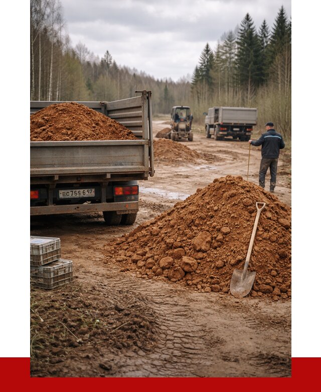 Глина и суглинки в Архангельске от 4626 р. за куб | ПРОНЕРУДРхн