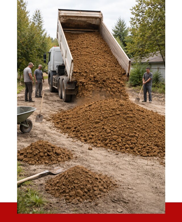 Купить суглинок с доставкой в Архангельске от 2570 р. за куб | ПРОНЕРУДРхн