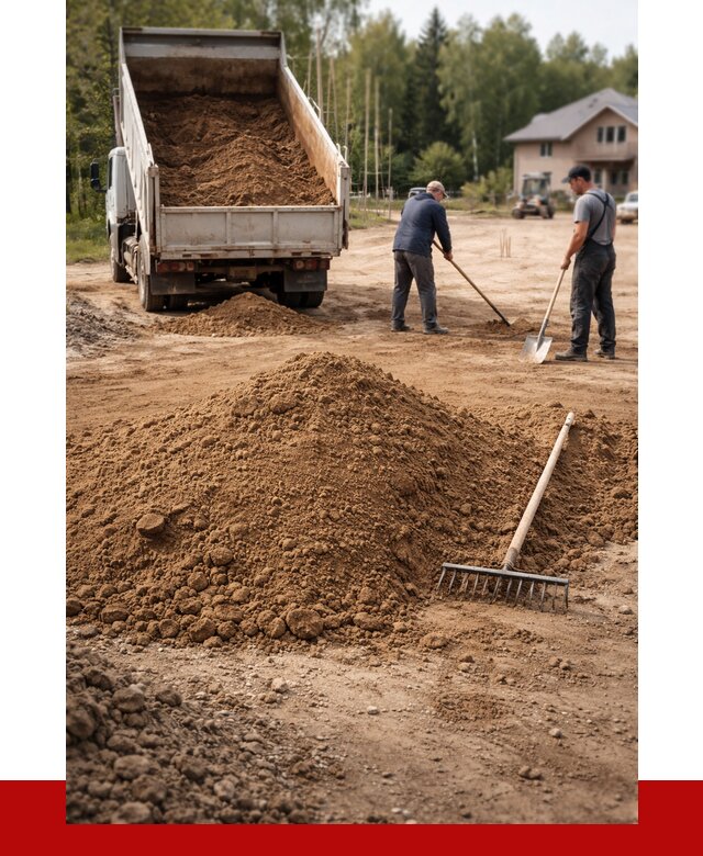 Суглинок для планировки в Архангельске с доставкой от 4318 р. | ПРОНЕРУДРхн