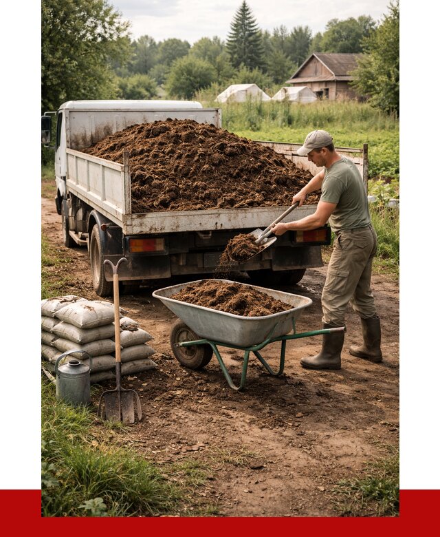 Купить коровий навоз с доставкой в Архангельске от 1851 р. | ПРОНЕРУДРхн