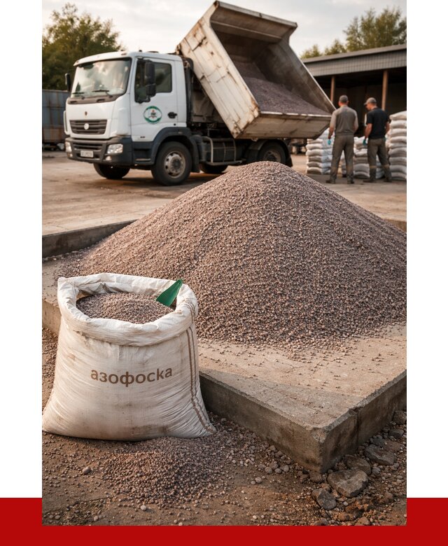 Купить азофоска в Архангельске с доставкой от 1234 р. за куб | ПРОНЕРУДРхн