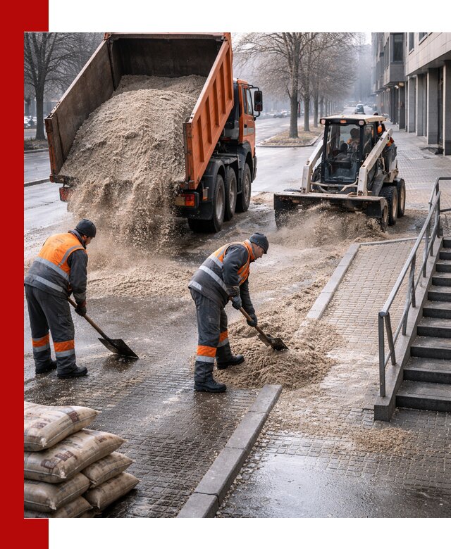 Поставка противогололедных материалов в Архангельске