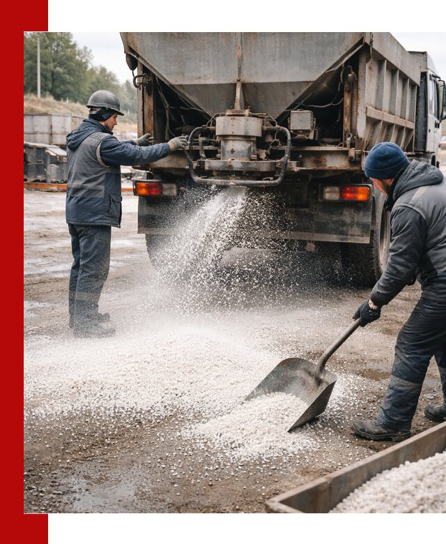 Доставка и продажа хлористого кальция в Архангельске