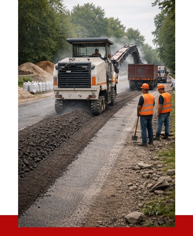 Фрезерованный асфальт в Архангельске от 2262 р./куб. | ПРОНЕРУДРхн