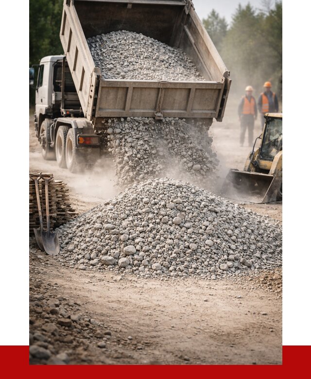 Купить дробленый бетон в Архангельске от 1748 р./куб | ПРОНЕРУДРхн