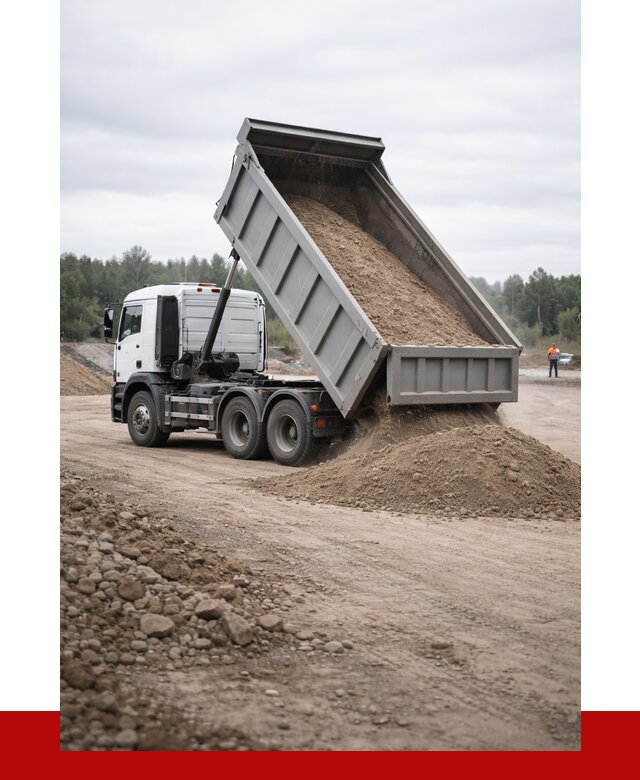 Доставка самосвалом 15 кубов в Архангельске от 6683 руб. | ПРОНЕРУДРхн