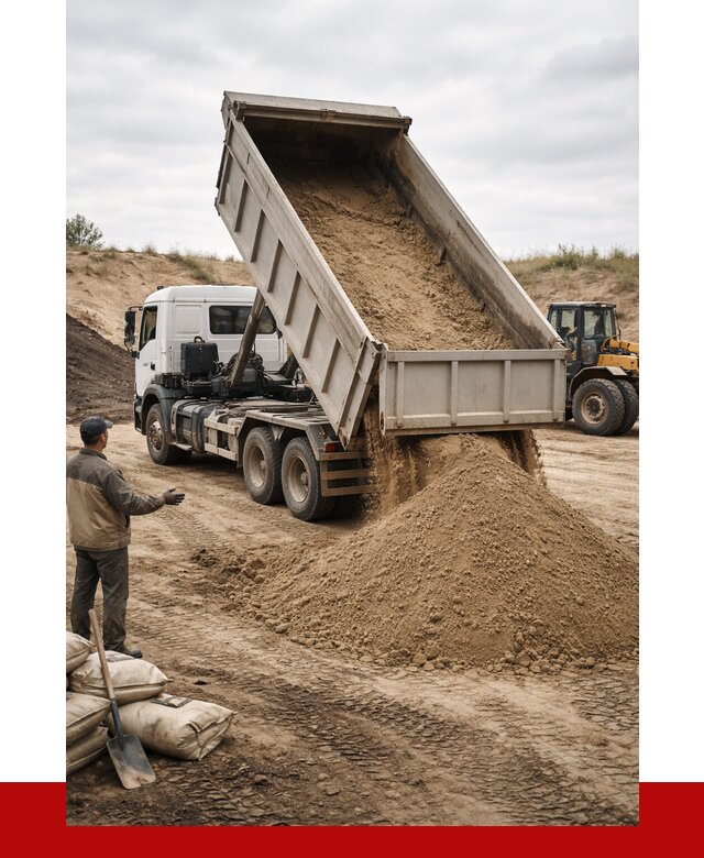 Доставка самосвалом 20 кубов в Архангельске от 7711 р. | ПРОНЕРУДРхн