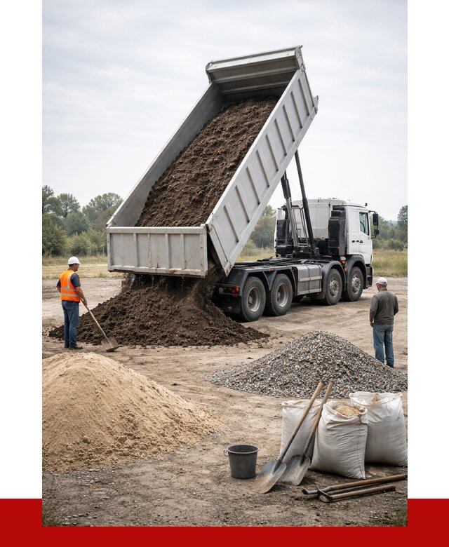 Доставка самосвалом 30 кубов в Архангельске от 8739 р. | ПРОНЕРУДРхн